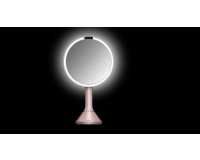 Miroir à capteur luminosité réglable Simplehuman rose