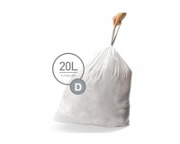 Simplehuman, Sacs 20L (D). 20 sacs de 20 litres dans un pack