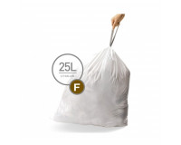 Simplehuman, Pack de 3 x Sacs 25L (F). 3x 20 sacs de 25 litres dans un pack