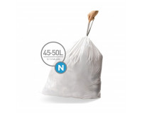 Simplehuman, Sacs 45/50L (N). 20 sacs de 45-50 litres dans un pack